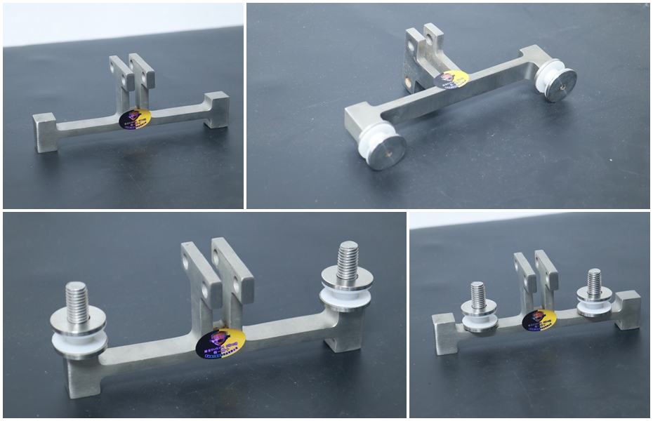 304不锈钢玻璃固定件细节图展示